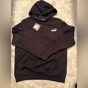 Puma women Black Hoodie with Logo